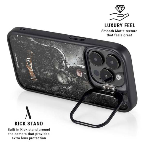 The Dark Knight Rises Batman Poster iPhone 14 Pro Kickstand Case